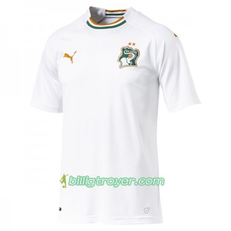 Billige Fotballdrakter Elfenbenskysten Bortedraktsett 2018 Kortermet